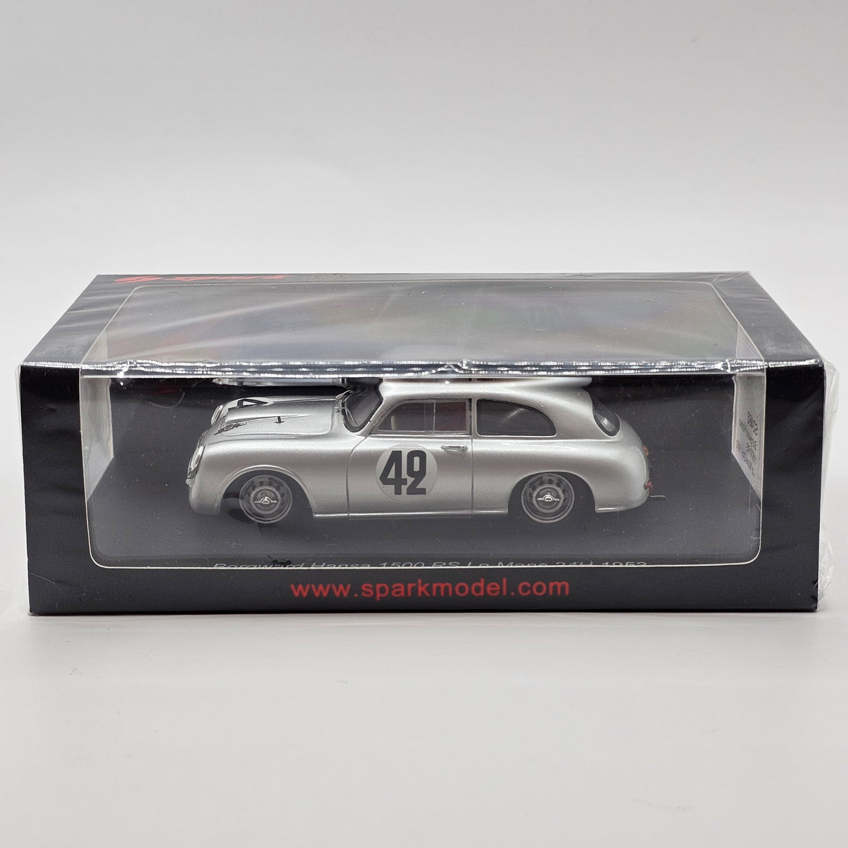 Spark Borgward Hansa 1500 S #42 Borgward GmbH 24Hrs Le Mans 1953 1/43 Scale