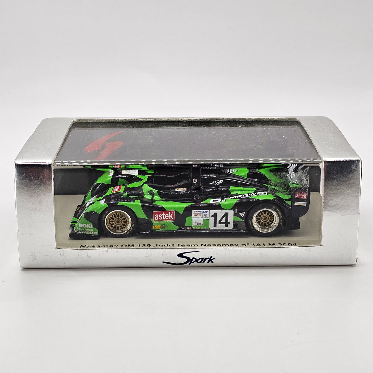 Spark Nasamax DM139 #14 Team Nasamax 24Hrs Le Mans 2004 1/43 Scale S0054