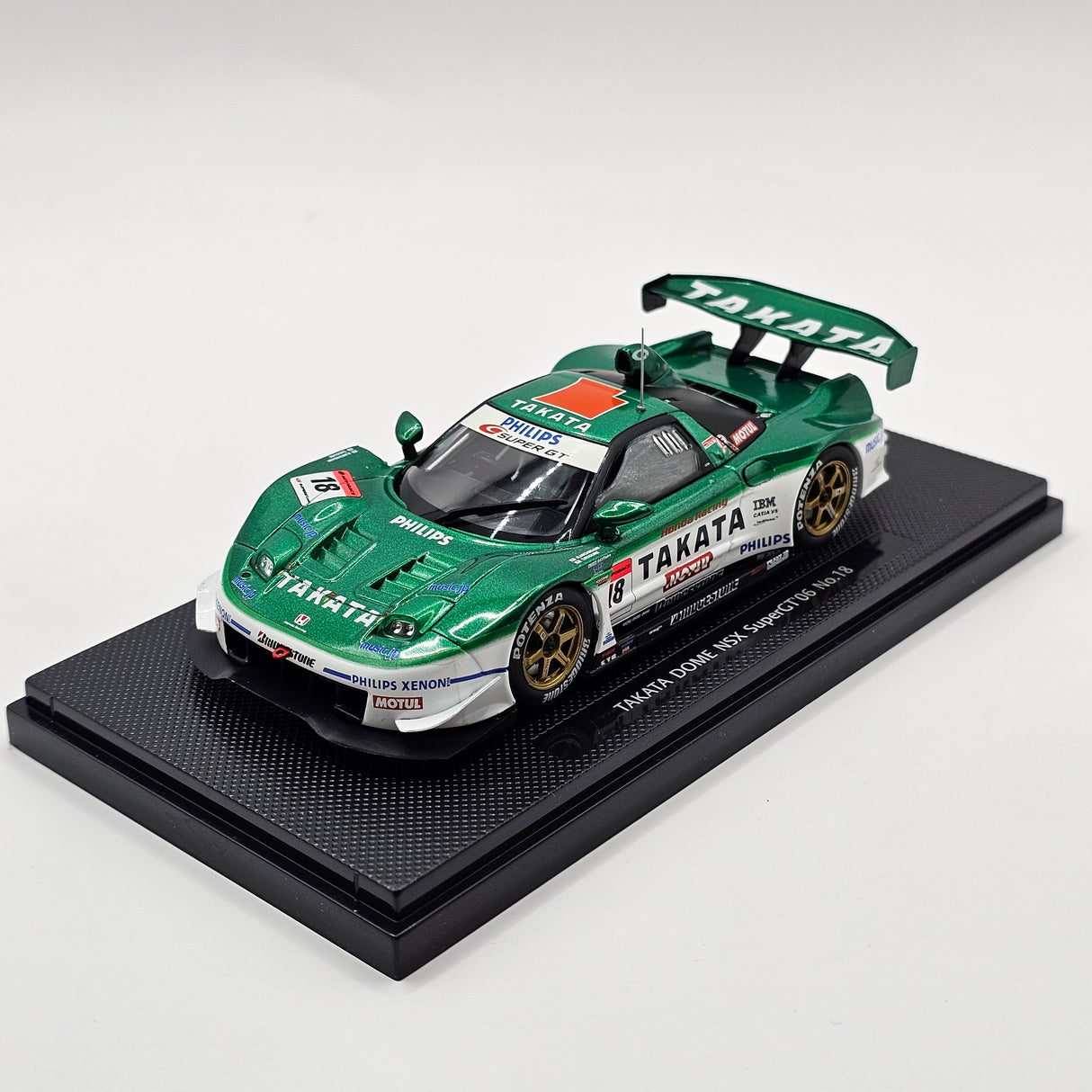 EBBRO Honda NSX #18 Takata Dome Super GT GT500 2006 1/43 Scale