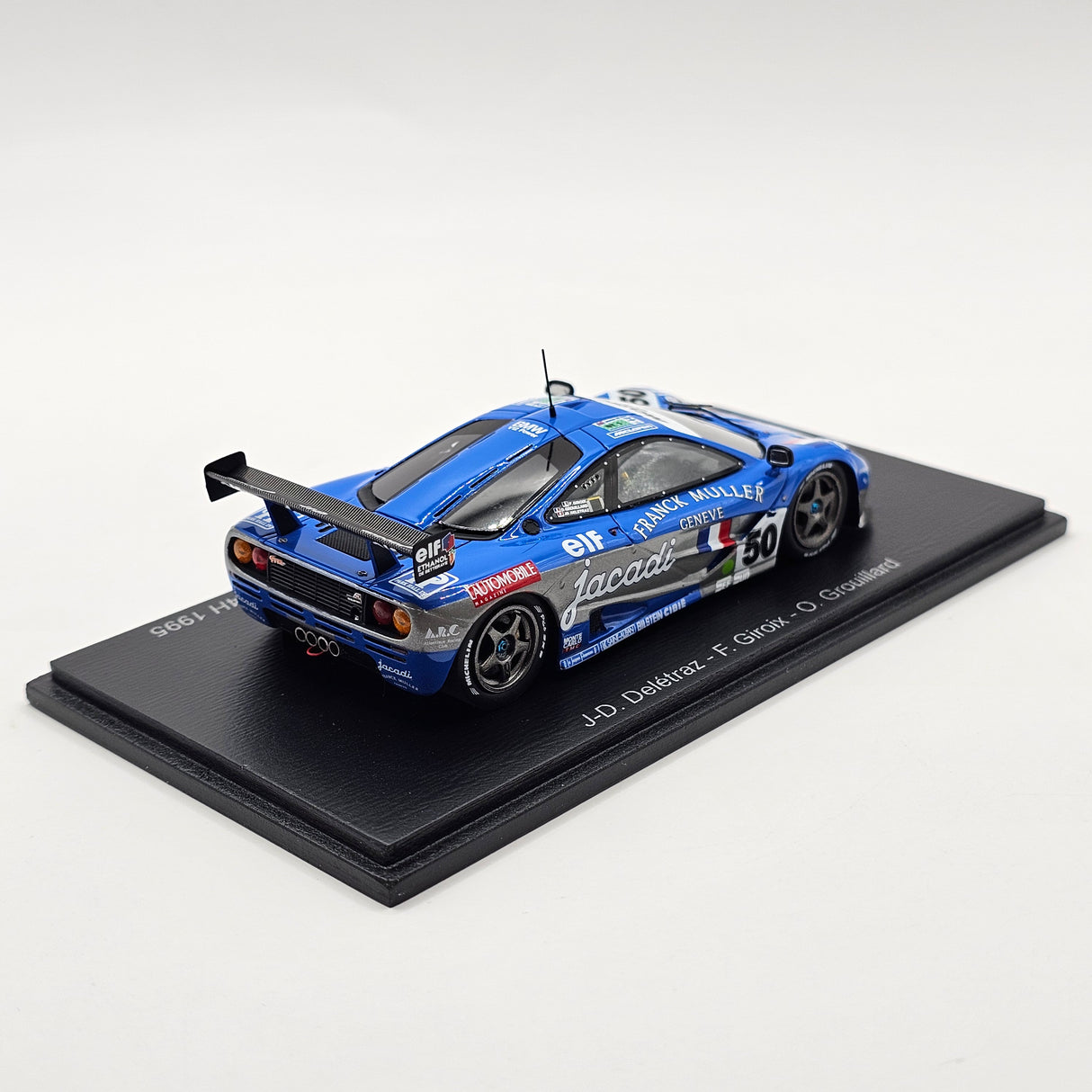 Spark McLaren F1 GTR #50 Giroix Racing Team 24Hrs Le Mans 1995 1/43 Scale S6674