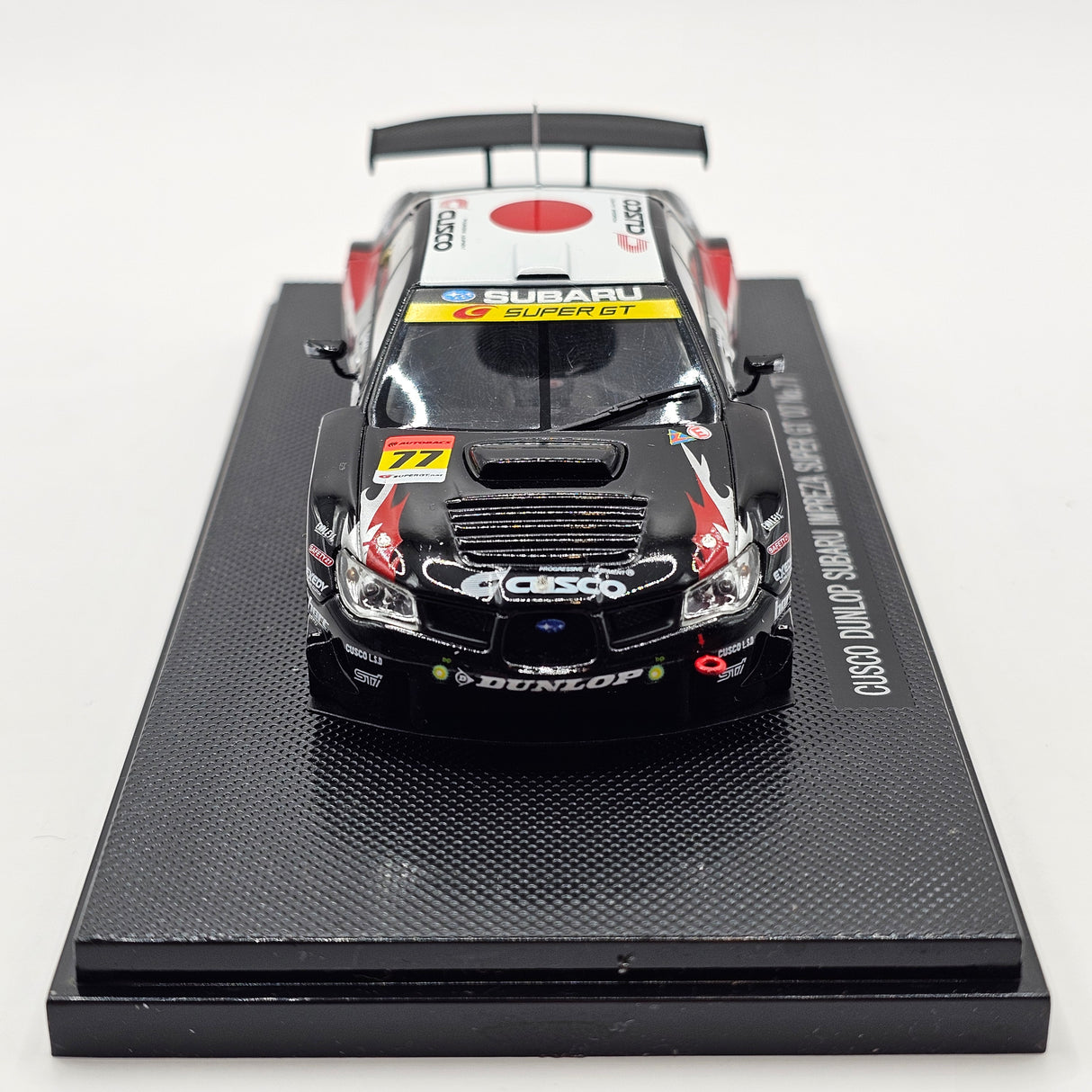 EBBRO Subaru Impreza WRX STI GT300 #77 Cusco Racing Super GT 2007 1/43 Scale