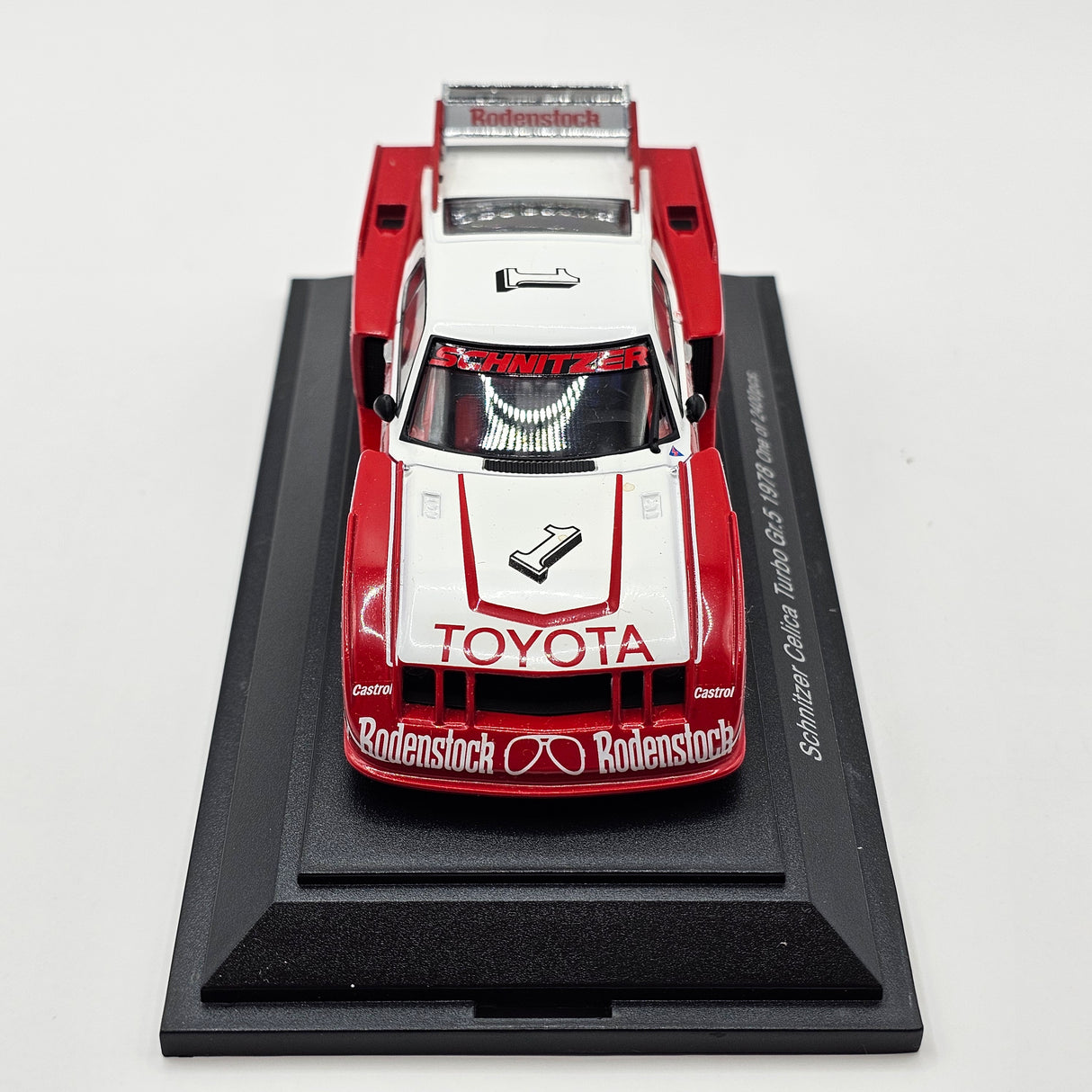 EBBRO Toyota Celica Liftback Turbo Gr.5 DRM #1 Schnitzer 1978 1/43 Scale