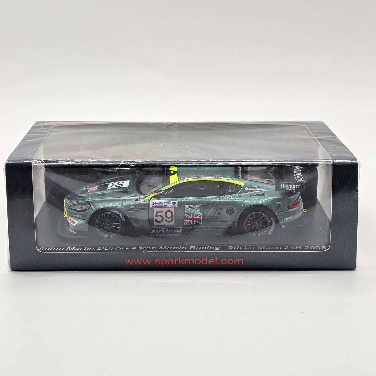 Spark Aston Martin DBR9 #59 Aston Martin Racing Le Mans 24Hrs 2005 1/43 Scale