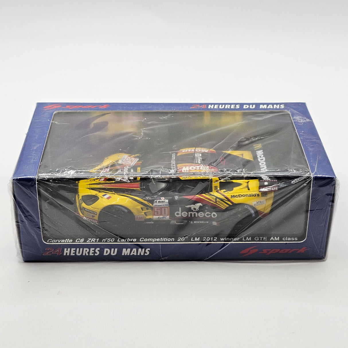 Spark Chevrolet Corvette C6.R #50 Larbre Compétition 24Hrs Le Mans 2012 AM Winner 1/43 Scale