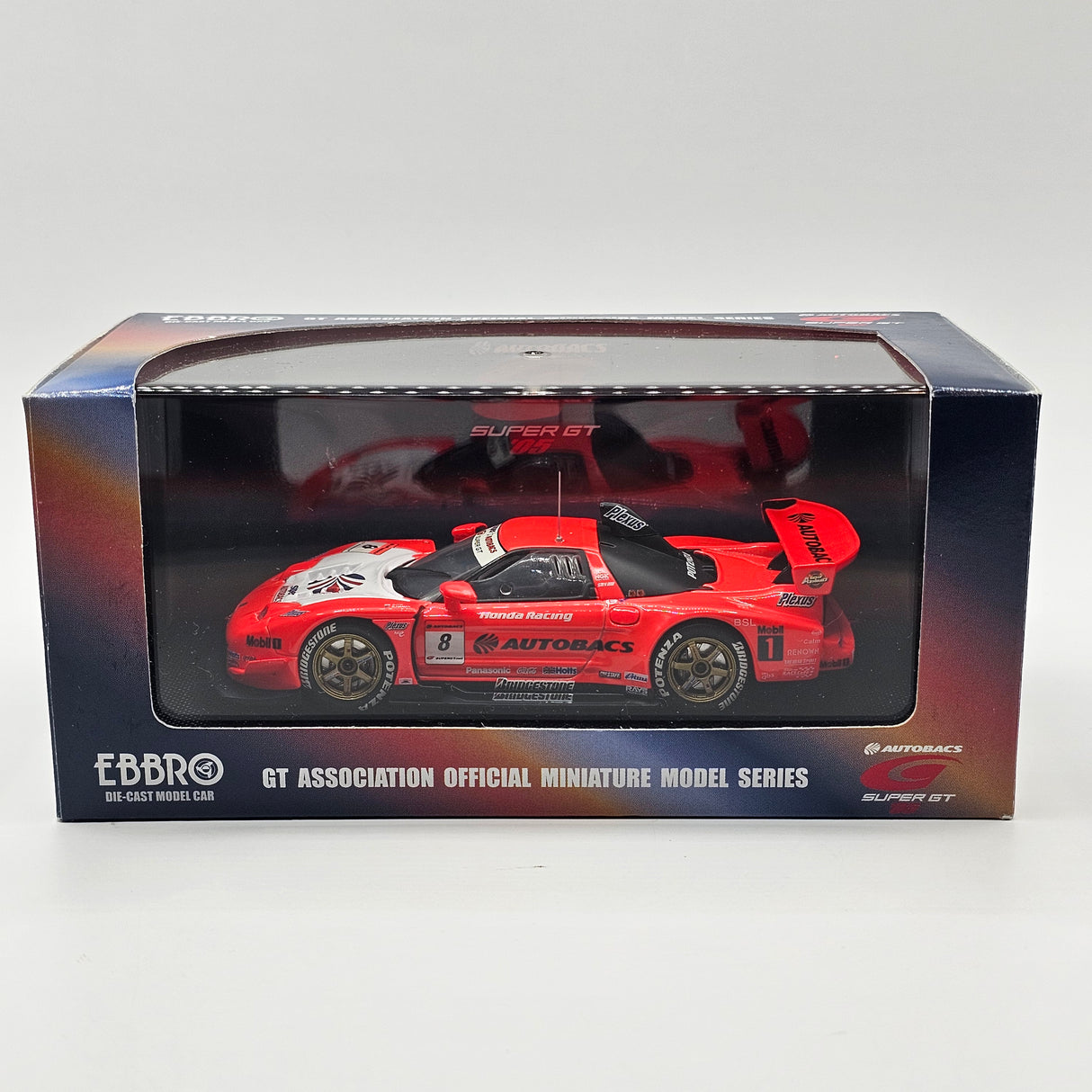 EBBRO Honda NSX #8 ARTA Super GT GT500 2005 (Late Version) 1/43 Scale