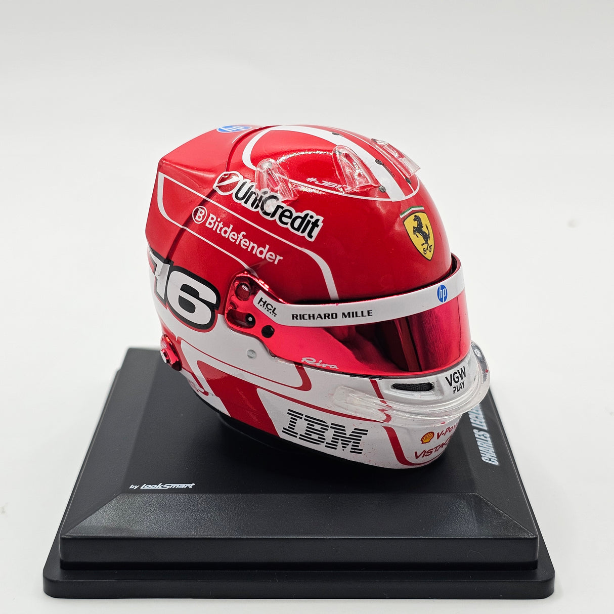 Looksmart Charles Leclerc Scuderia Ferrari HP Formula One 2025 1/5 Scale Helmet