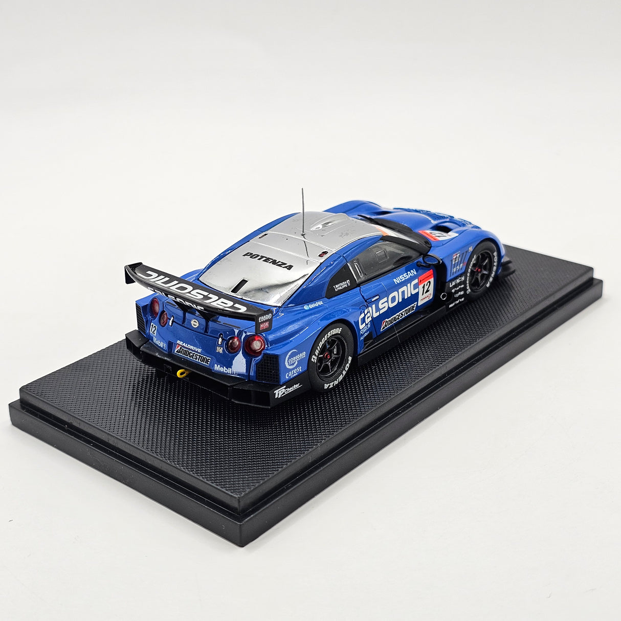 EBBRO Nissan GT-R #12 Calsonic Impul Super GT GT500 Suzuka 1000KM 2008 1/43 Scale