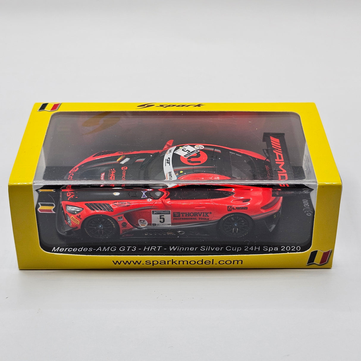 Spark Mercedes-AMG GT3 #5 Haupt Racing Team Silver Winner 24Hrs Spa 2020 1/43 Scale