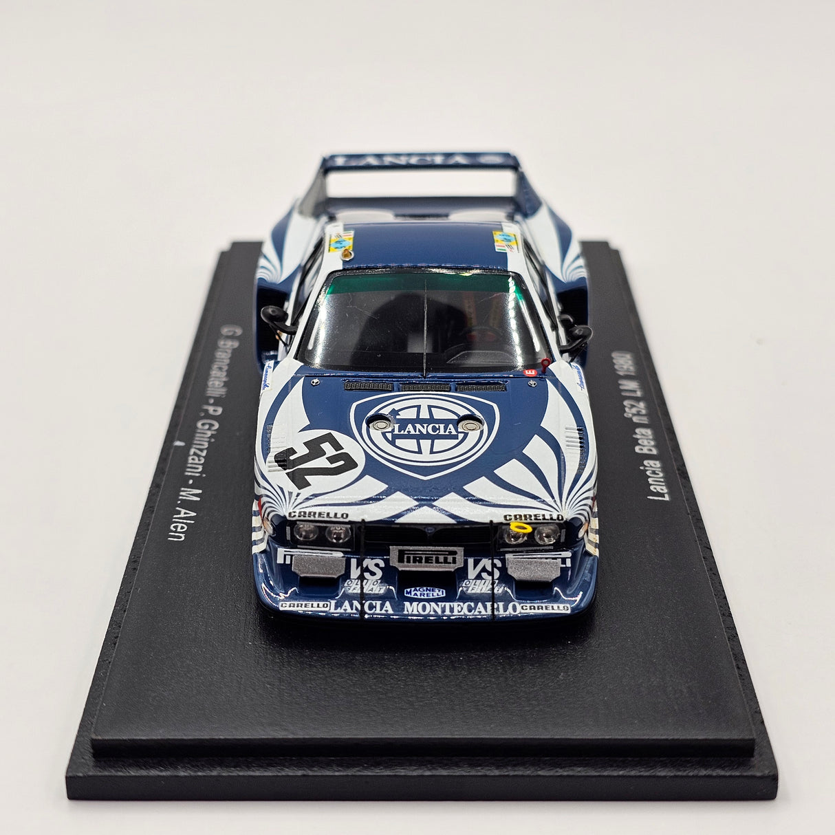 Spark Lancia Beta Monte Carlo Turbo #52 Scuderia Lancia Corse Le Mans 1980 1/43 Scale