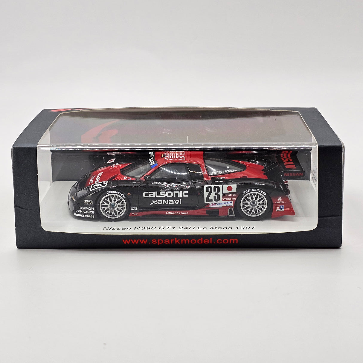 Spark Nissan R390 GT1 #23 Tom Walkinshaw Racing 24Hrs Le Mans 1997 1/43 Scale
