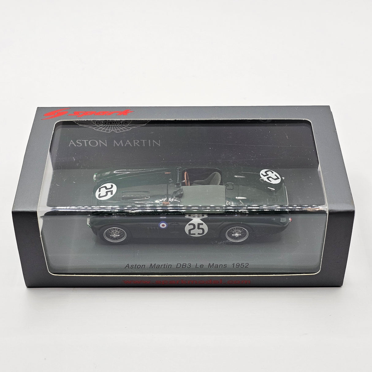 Spark Aston Martin DB3 #25 Aston Martin Ltd Le Mans 1952 1/43 Scale S2423