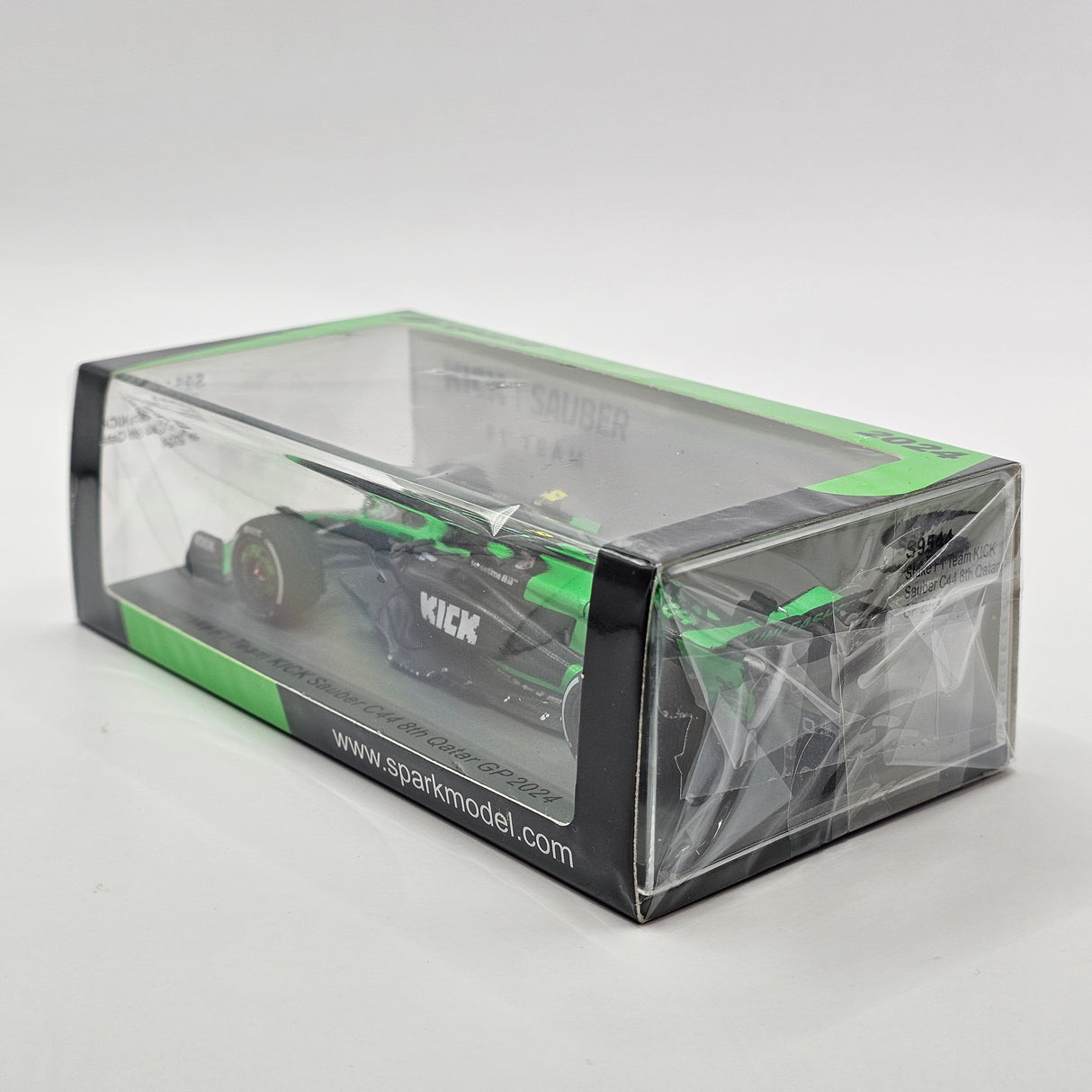 Spark KICK Sauber C44 #24 Zhou Guanyu Qatar GP Formula 1 2024 1/43 Scale