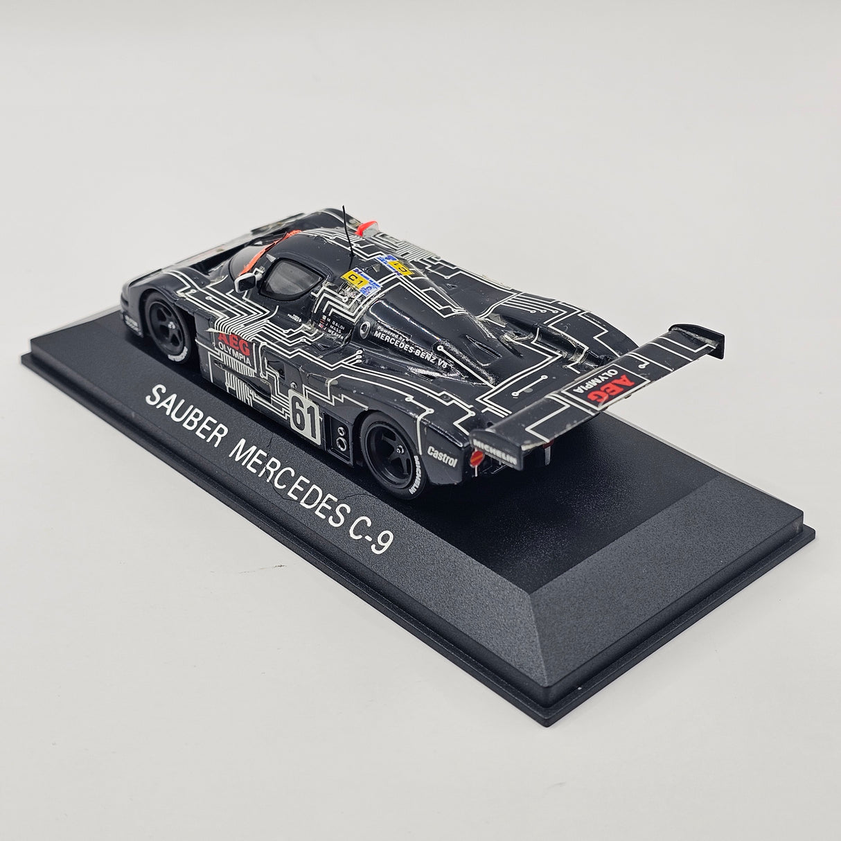 Max Models Mercedes Sauber C9 #61 AEG Le Mans 24Hrs 1988 1/43 Scale