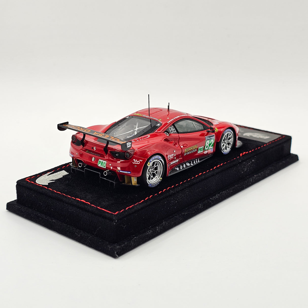 BBR Concept 43 Ferrari 488 GTE #82 Risi Competizione 24Hrs Le Mans 2016 1/43 Scale