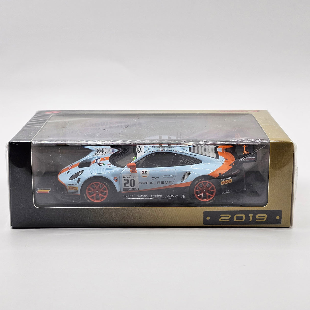 Spark Porsche 911 GT3 R #20 GPX Racing Winner Spa 24Hrs 2019 1/43 Scale