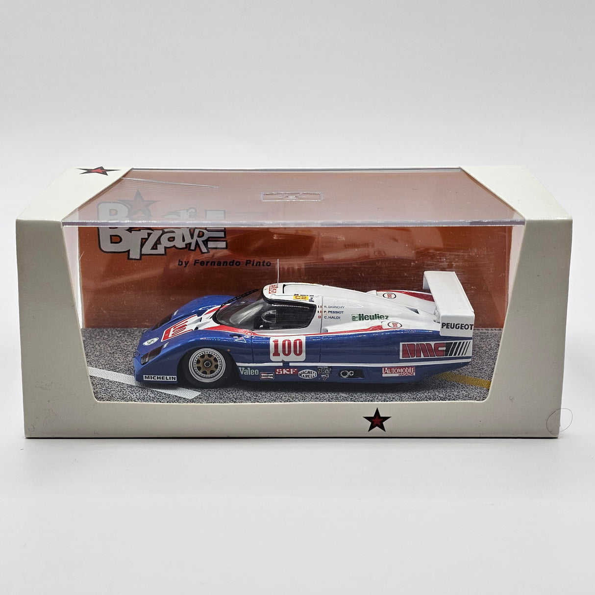 Spark Bizarre Peugeot P85 Turbo #100 Le Mans 1986 1/43 Scale BZ391