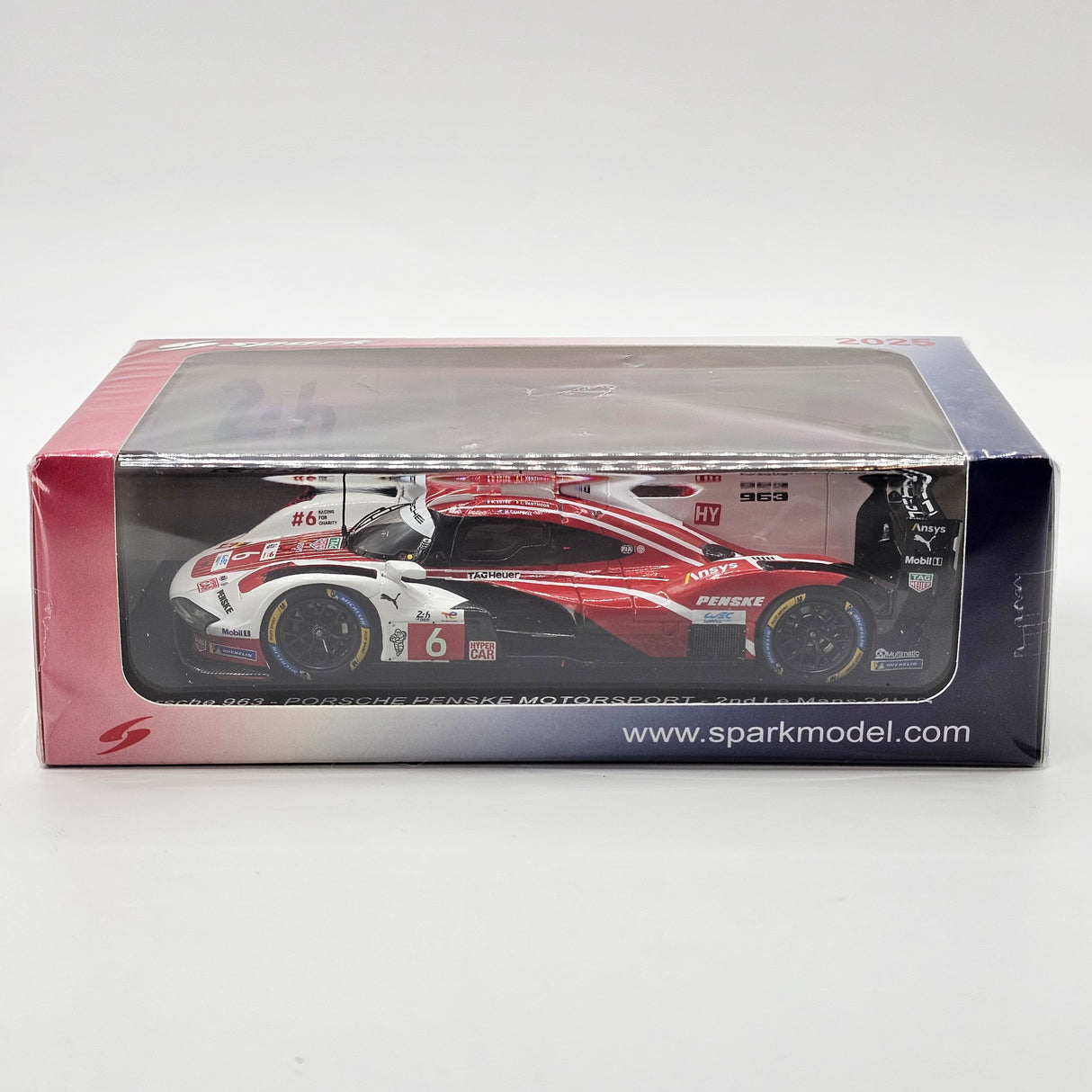 Spark Porsche 963 #6 Porsche Penske Motorsport 24Hrs Le Mans 2025 1/43 Scale