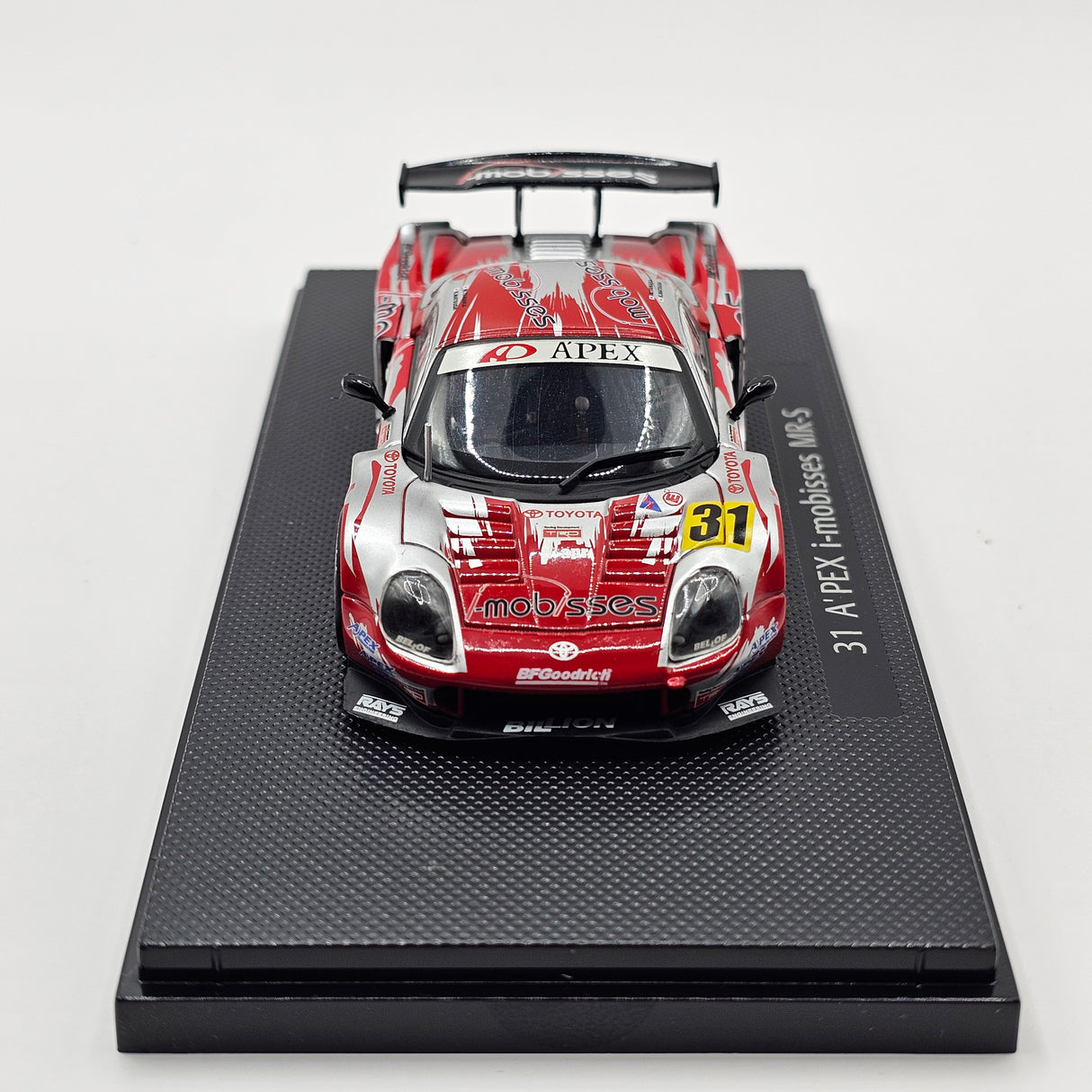 EBBRO Toyota MR-S #31 A'PEX with apr i-mobisses JGTC GT300 2004 1/43 Scale