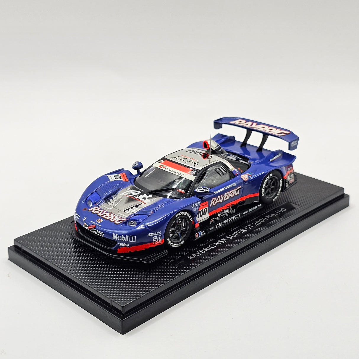 EBBRO Honda NSX #100 Raybrig Kunimitsu Super GT GT500 2009 1/43 Scale