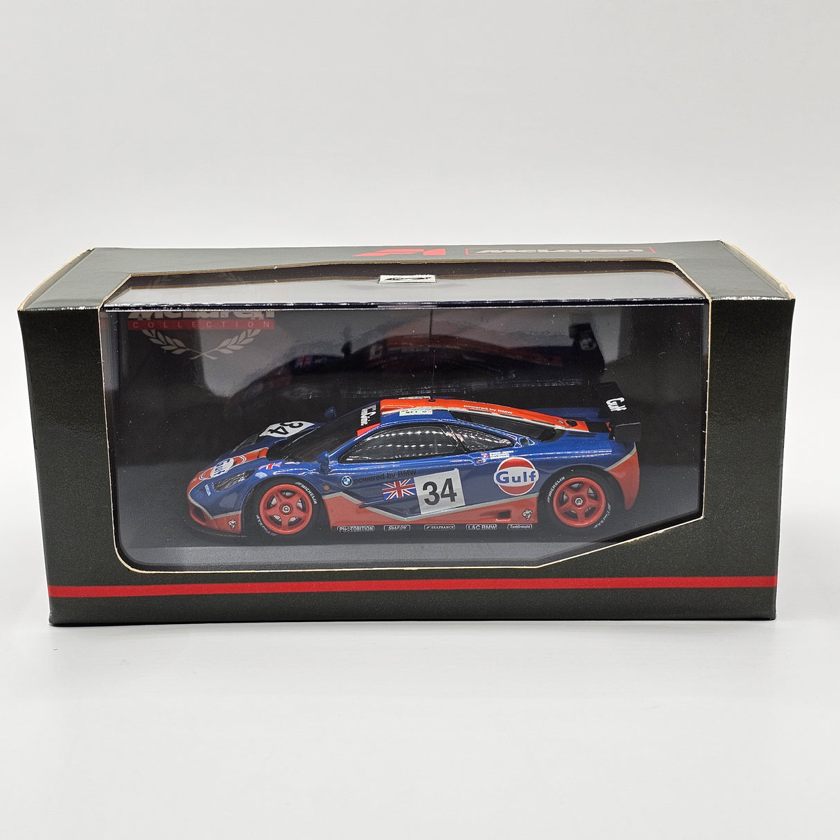 Minichamps McLaren F1 GTR #34 Gulf Racing 24Hrs Le Mans 1996 1/43 Scale