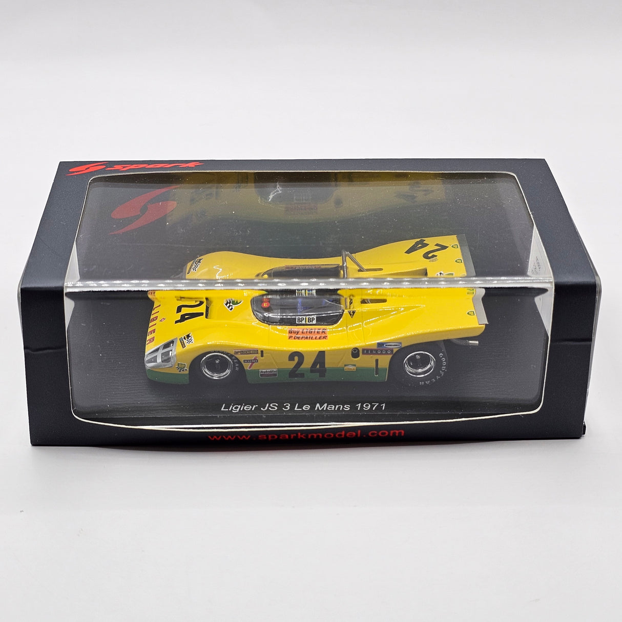 Spark Ligier JS3 #24 Automobiles Ligier 24Hrs Le Mans 1971 1/43 Scale S8620