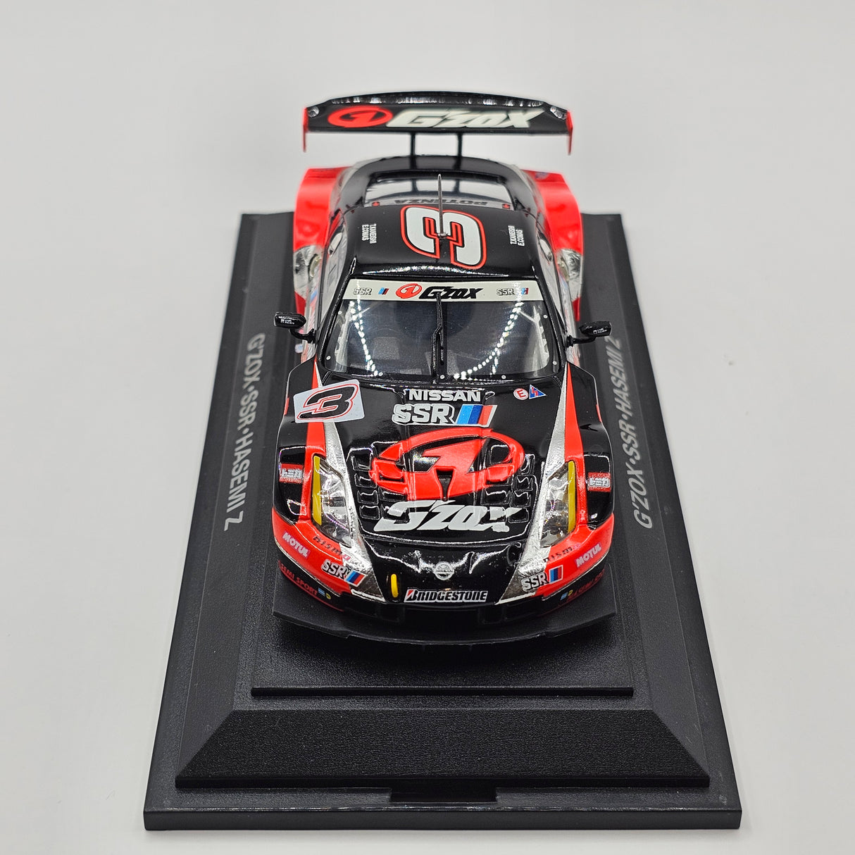 EBBRO Tomica Nissan Z #3 G'Zox Hasemi Motorsport JGTC GT500 2004 1/43 Scale