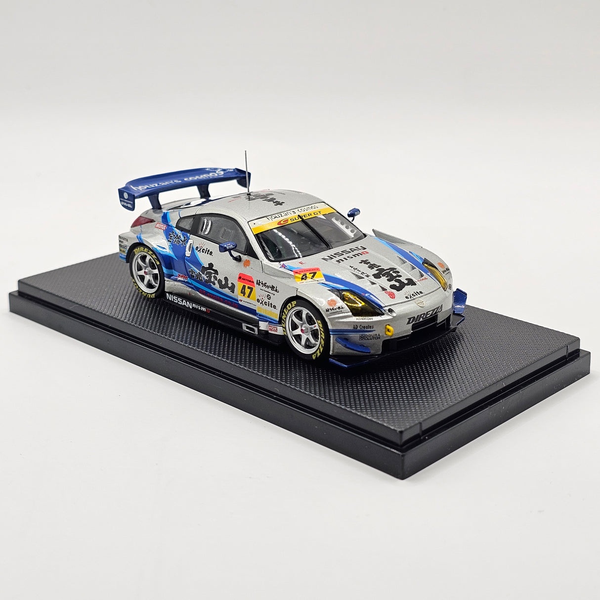 EBBRO Nissan Fairlady Z #47 Direzza MOLA Super GT GT300 2006 1/43 Scale
