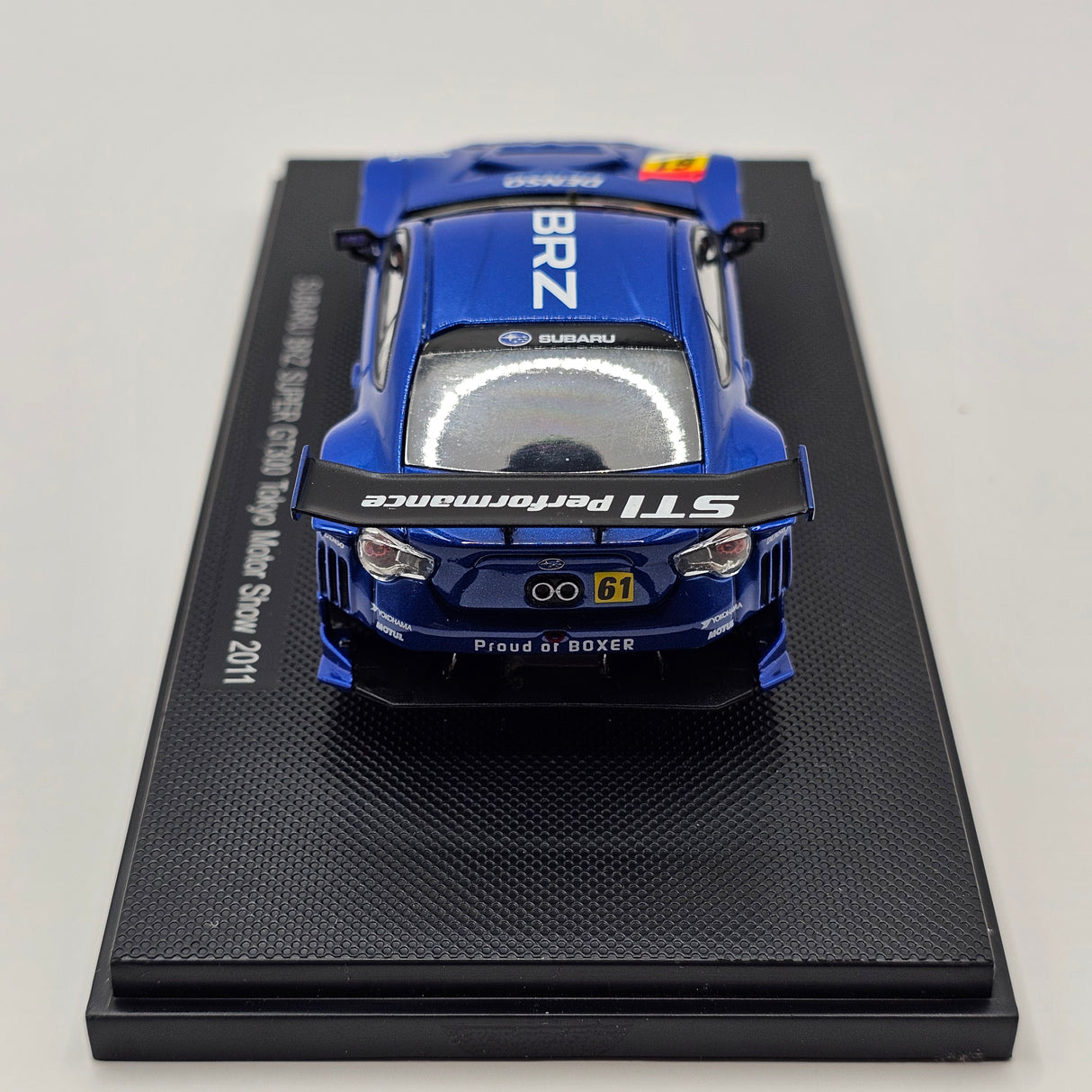 EBBRO Subaru BRZ #61 R&D Sport Tokyo Motor Show 2011 Super GT GT300 1/43 Scale