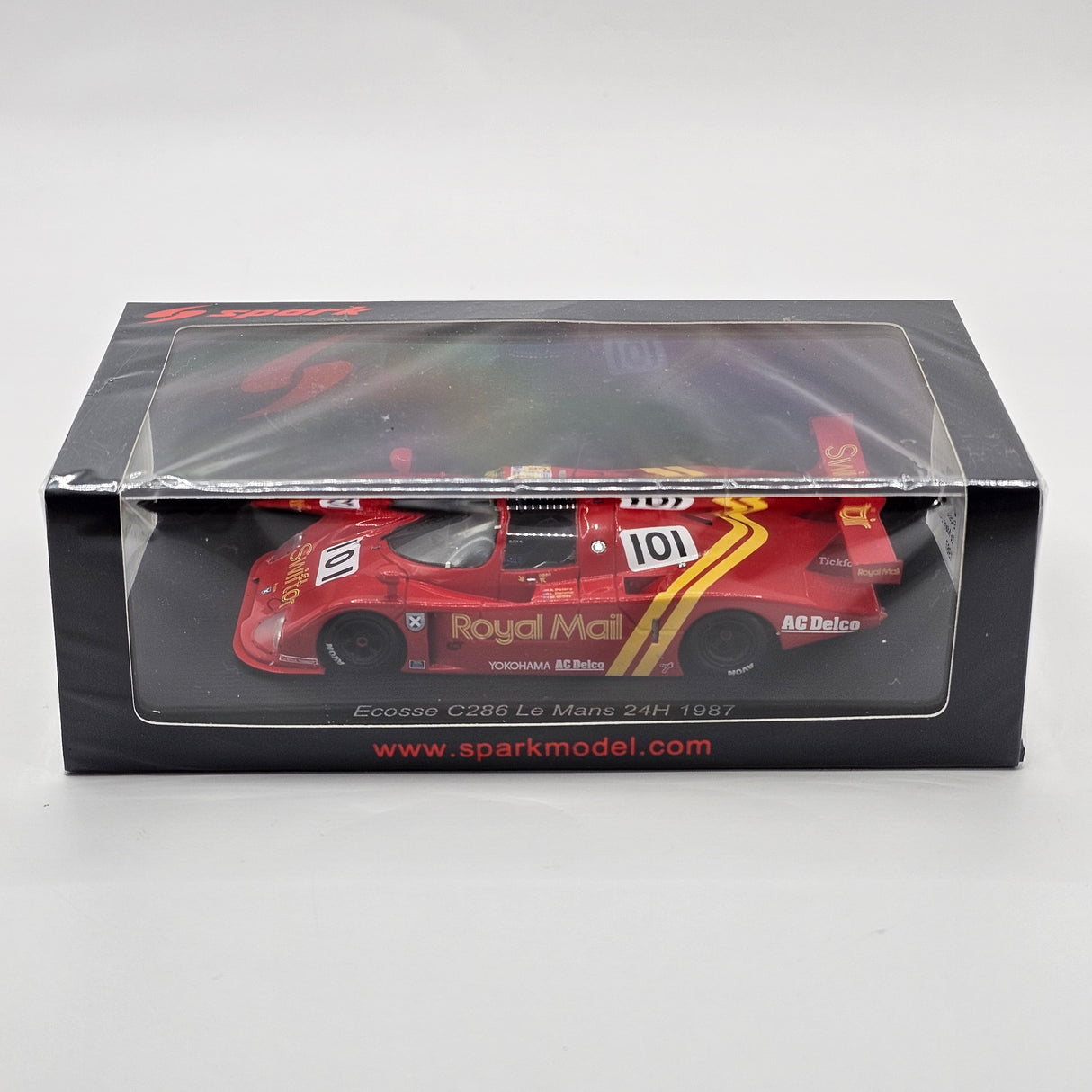 Spark Ecosse C286 #101 Swiftair Ecurie Ecosse 24Hrs Le Mans 1987 1/43 Scale S8228