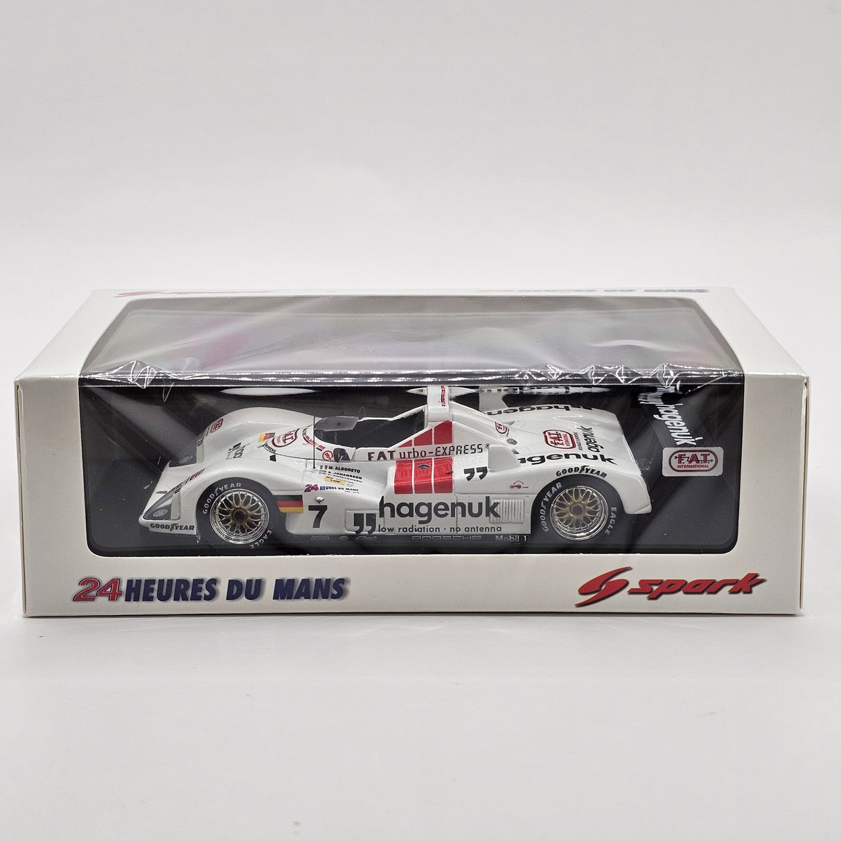 Spark TWR Porsche WSC-95 #7 Joest Racing 24Hrs Le Mans 1997 Winner 1/43 Scale