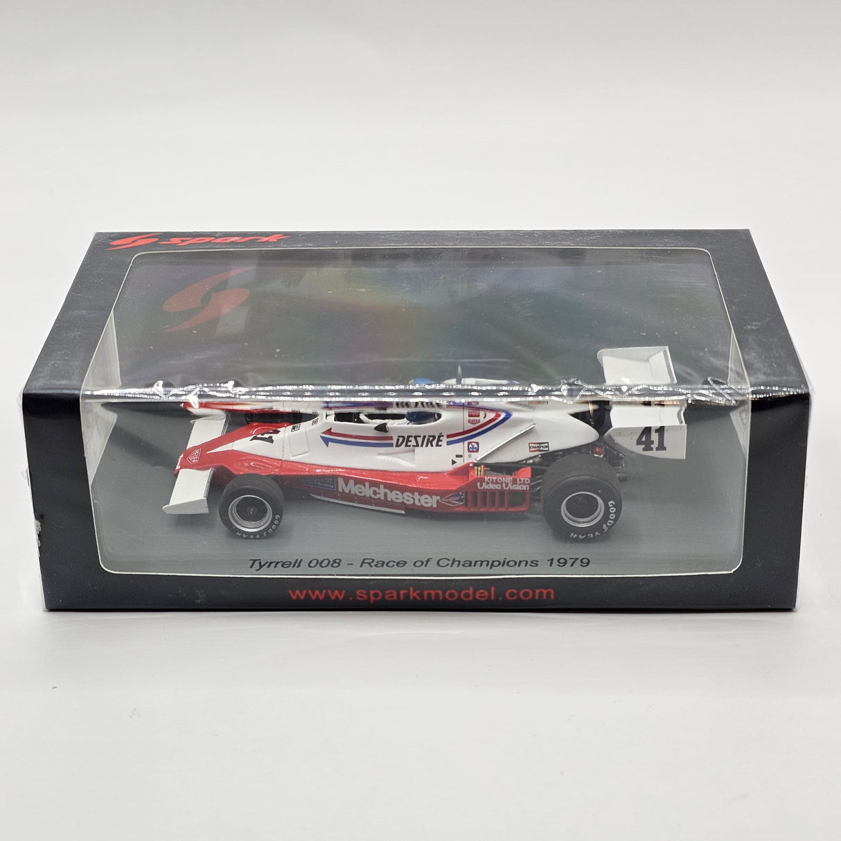 Spark Tyrrell 008 #41 Desiré Wilson Race of Champions 1979 1/43 Scale S7280