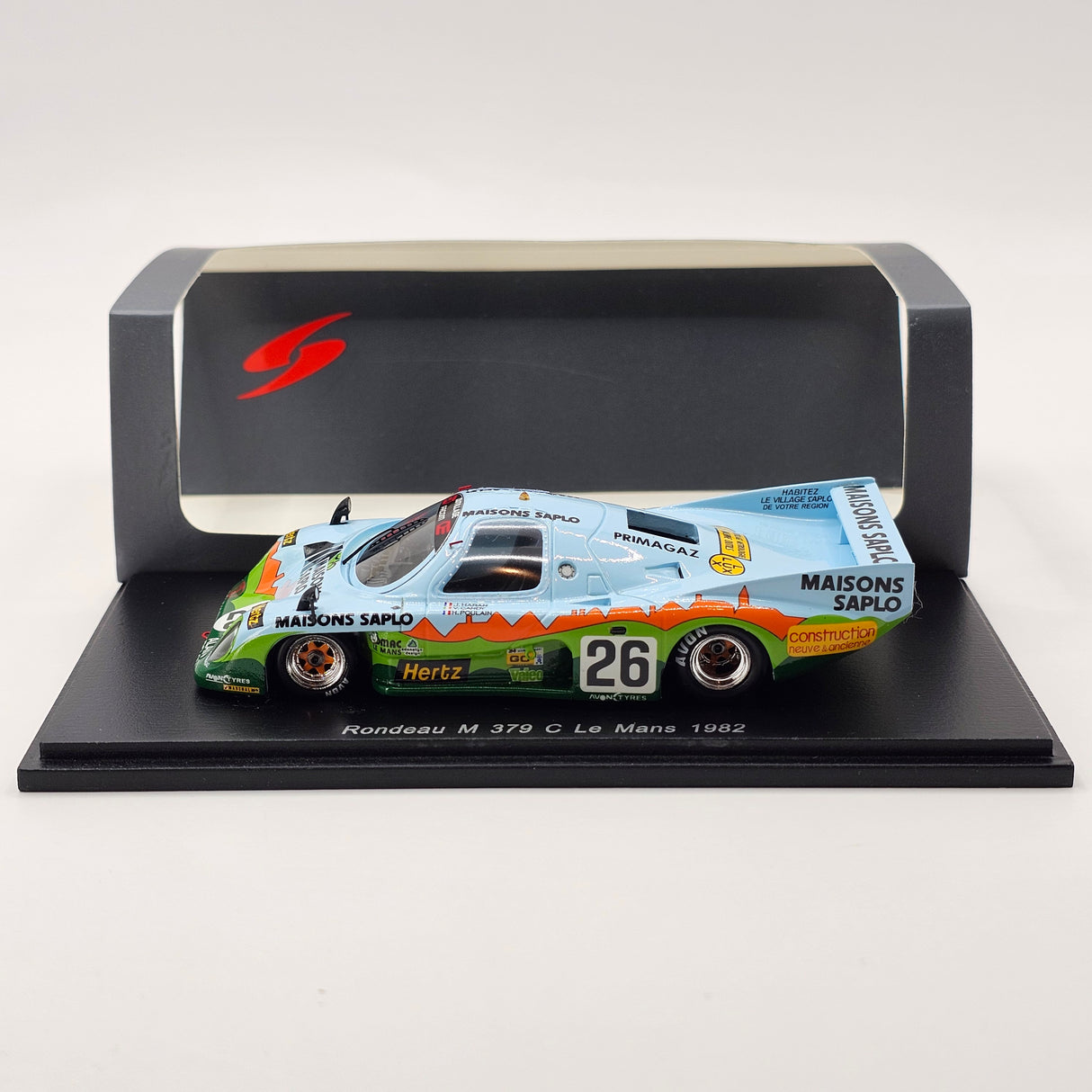 Spark Rondeau M379C #26 J. Haran 24Hrs Le Mans 1982 1/43 Scale S2270