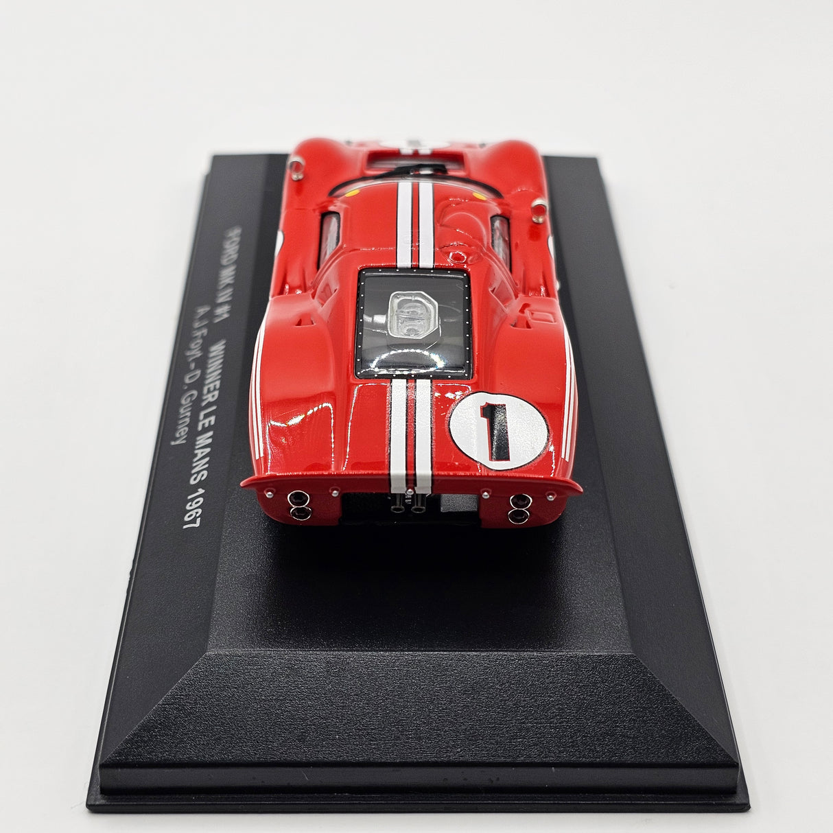 IXO Ford MK IV #1 Ford Motor Company 24Hrs Le Mans 1967 Winner 1/43 Scale