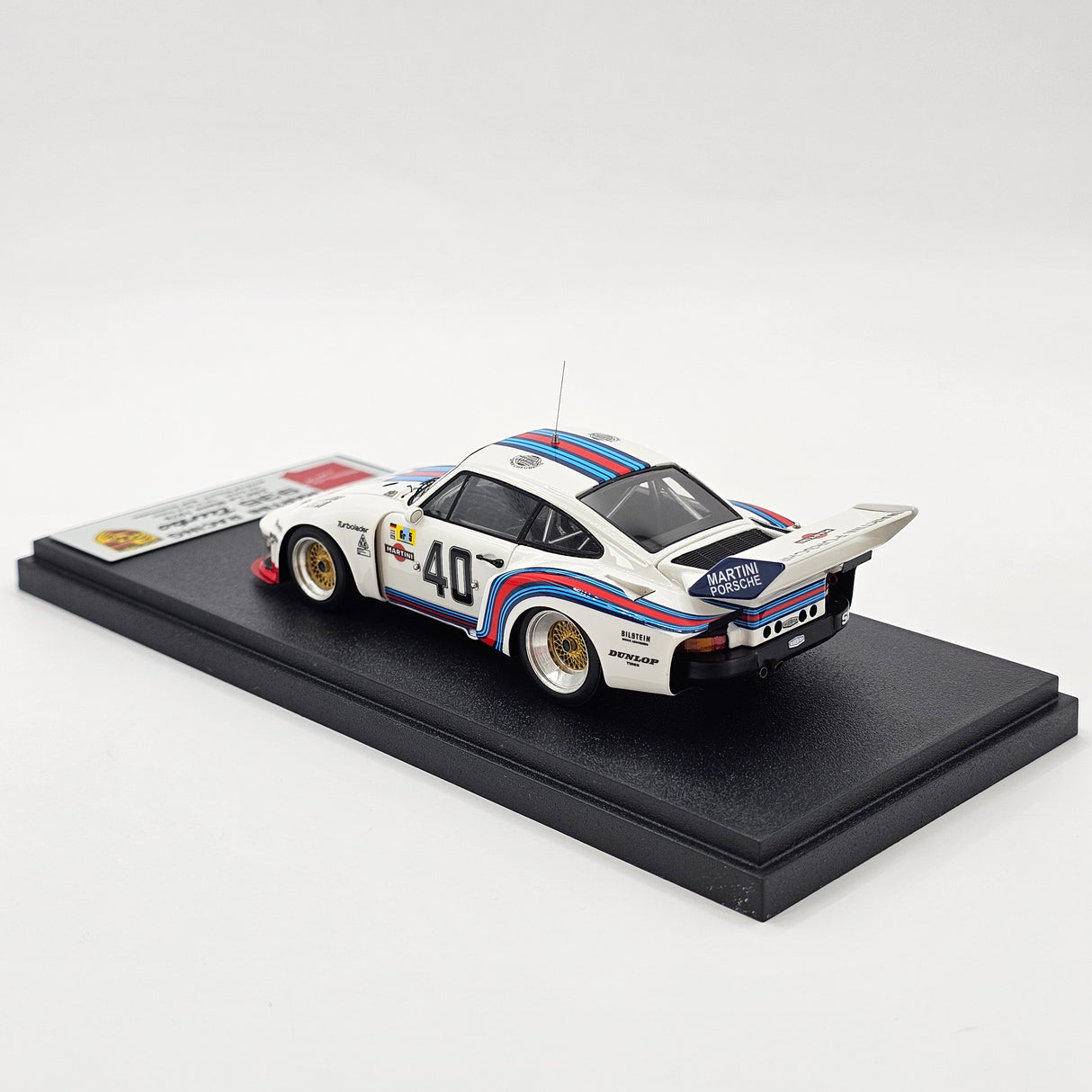 Make Up Eidolon Porsche 935 Turbo #40 Martini Racing Porsche 24Hrs Le Mans 1976 1/43 Scale