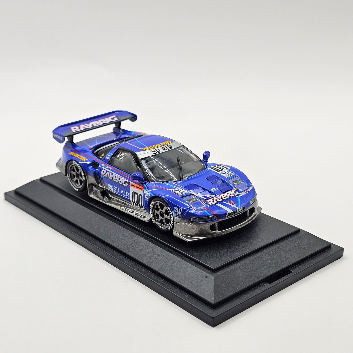 EBBRO Honda NSX #100 Raybrig Team Kunimitsu JGTC GT500 2001 1/43 Scale