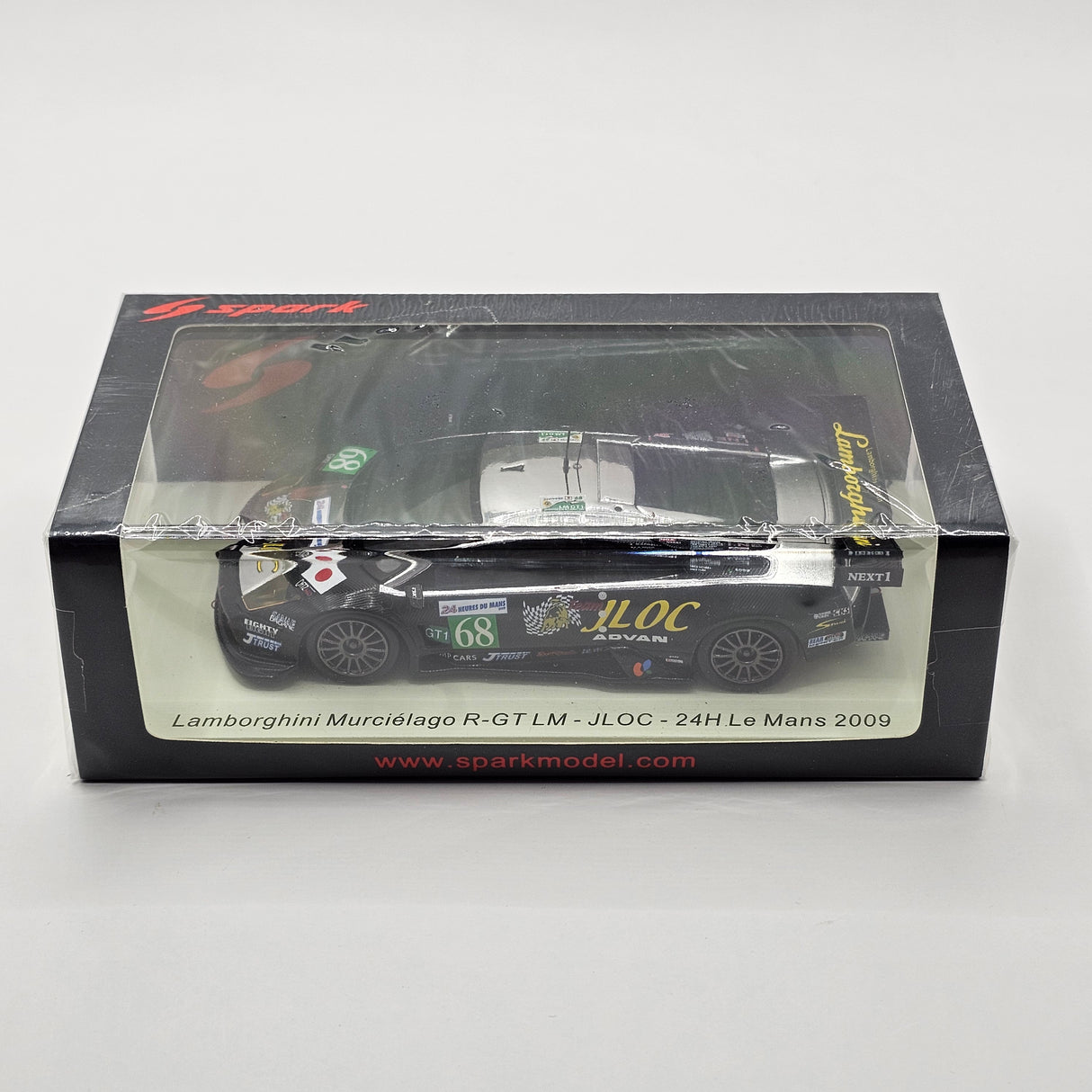 Spark Lamborghini Murcielago R-GT LM #68 JLOC 24Hrs Le Mans 2009 1/43 Scale S9603