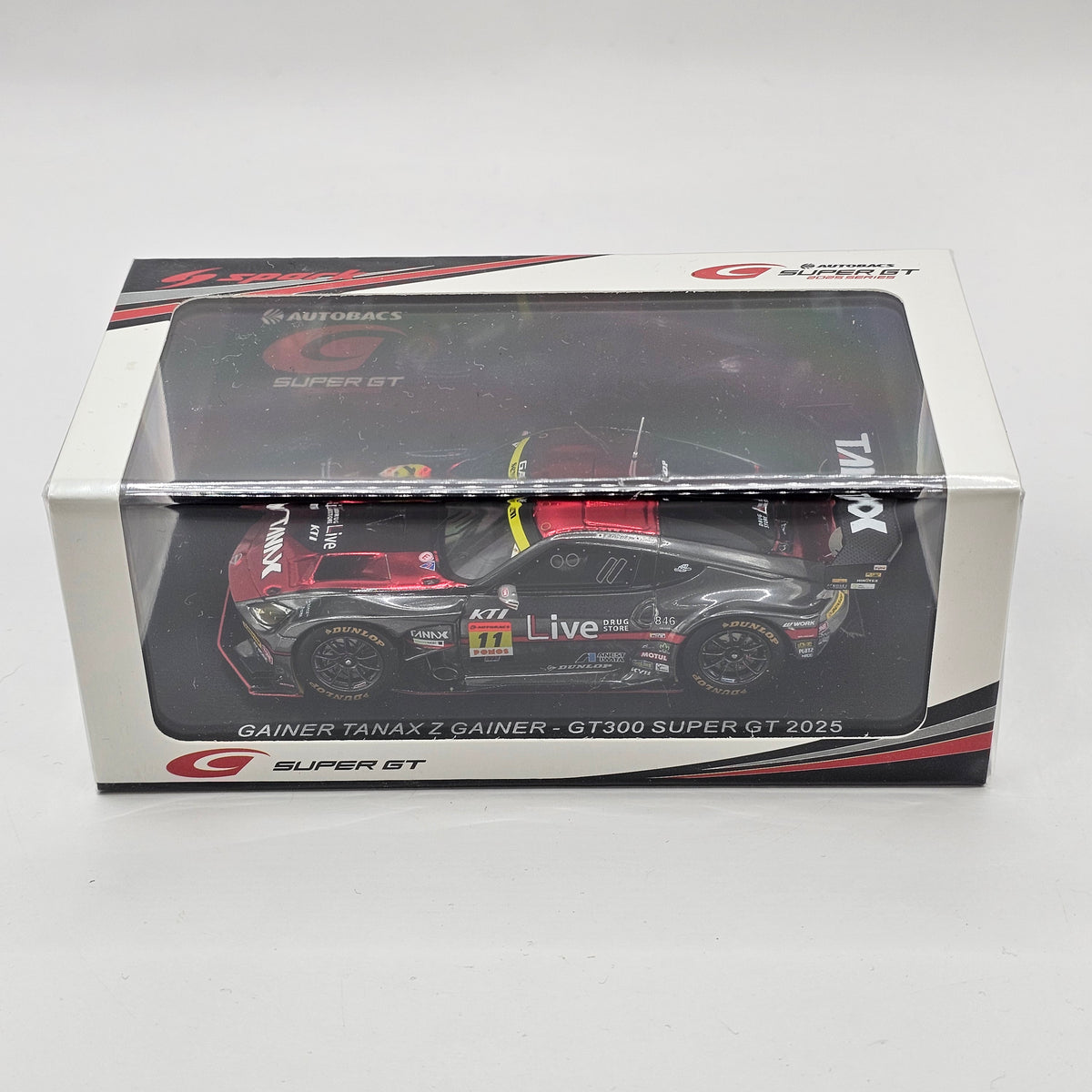 Spark Nissan Fairlady Z GT300 #11 GAINER Tanax Super GT 2025 1/43 Scale