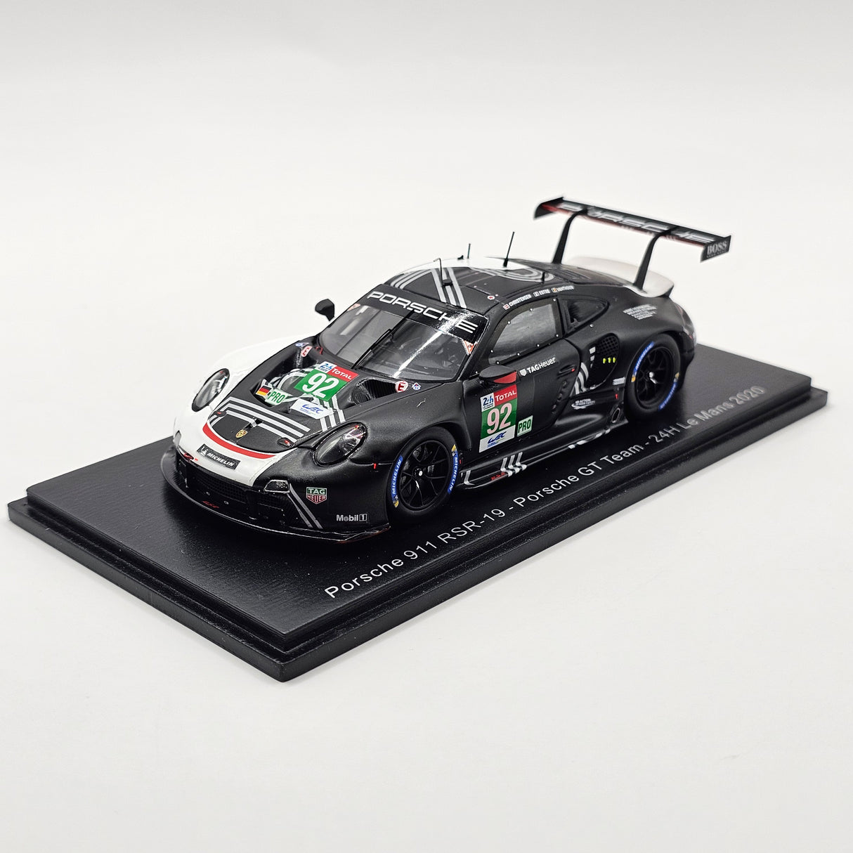 Spark Porsche 911 RSR-19 #92 Porsche GT Team 24Hrs Le Mans 2020 1/43 Scale
