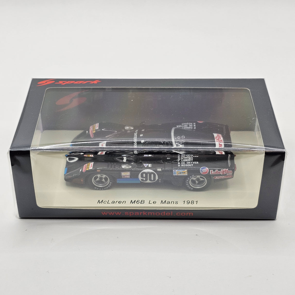 Spark McLaren M6B #90 Z & W Enterprises Le Mans 1981 1/43 Scale S3114