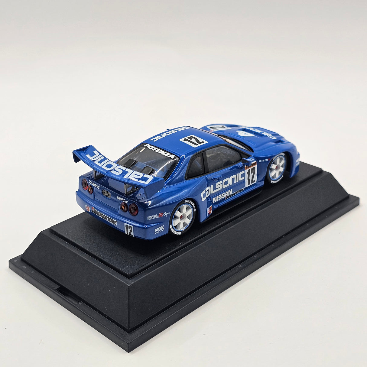 EBBRO Nissan Skyline GTR R34 #12 Calsonic Team Impul JGTC 1999 1/43 Scale