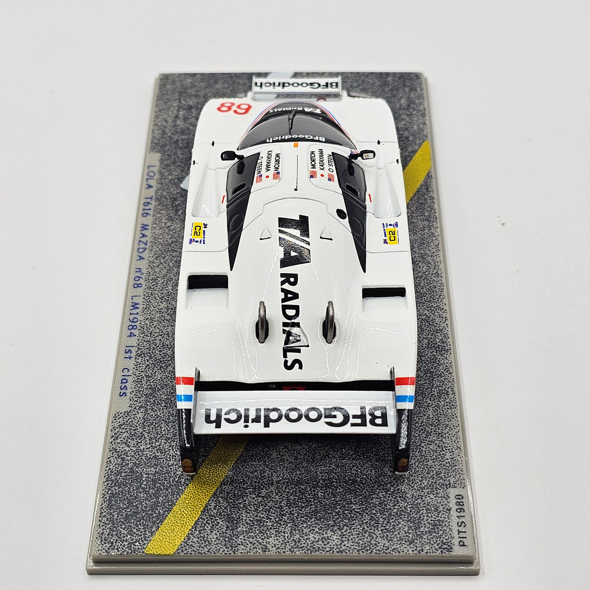 Spark Lola T616 Mazda #68 BF Goodrich Le Mans 24Hrs 1984 Rotary History 1/43 Scale