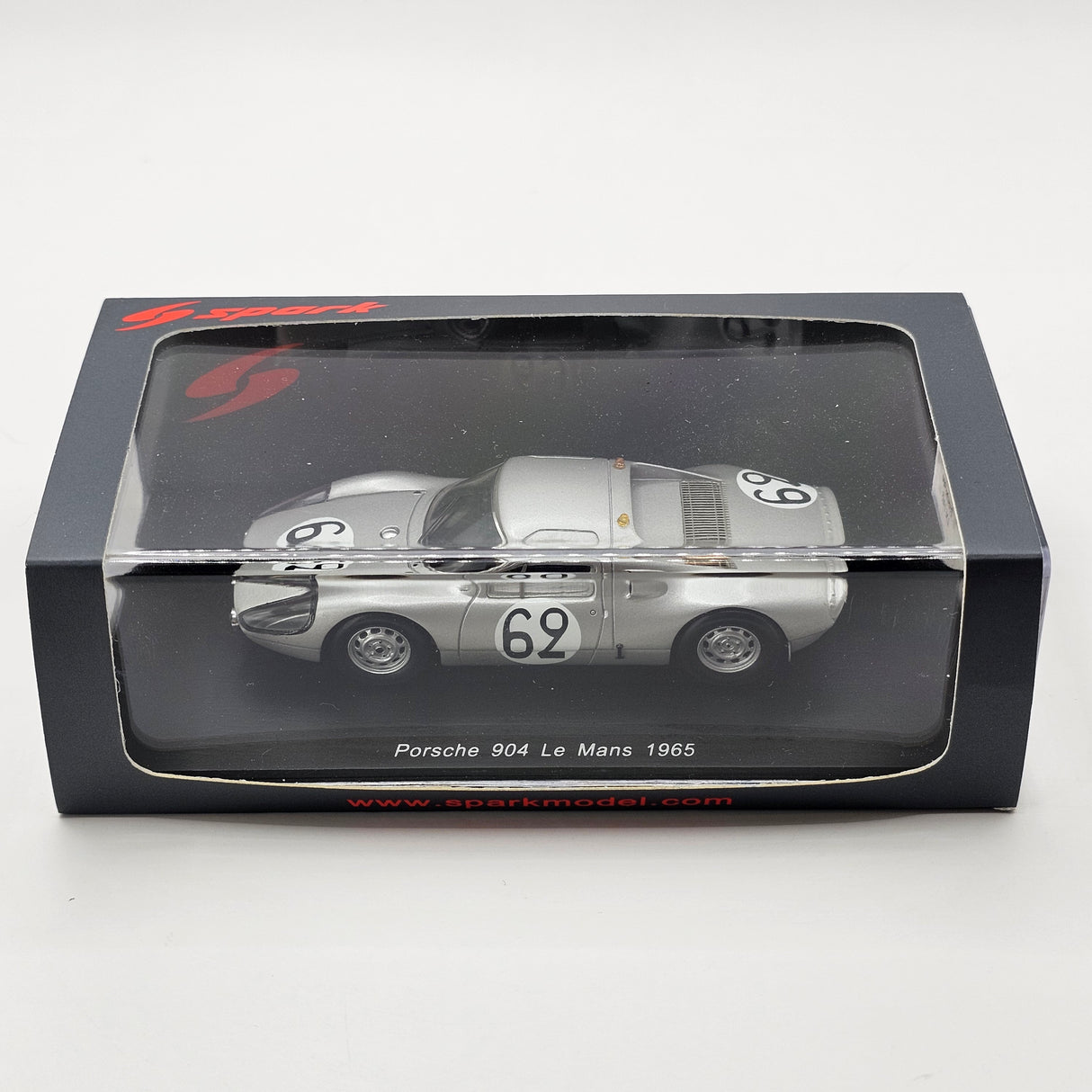Spark Porsche 904/4 GTS #62 C. Poirot 24Hrs Le Mans 1965 1/43 Scale S4684
