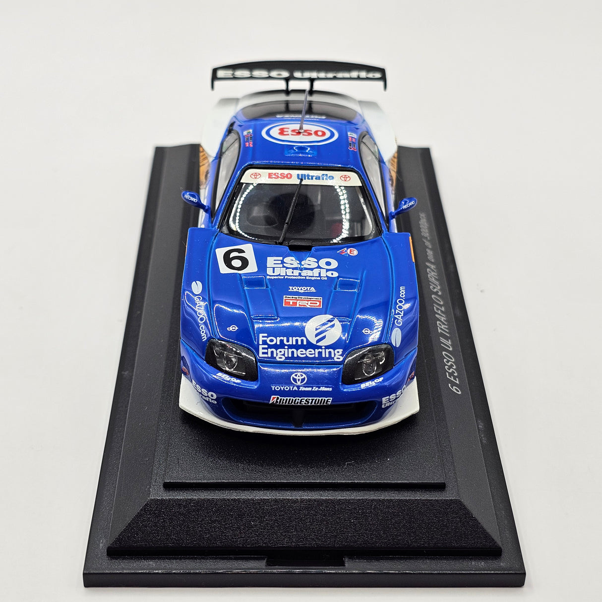 EBBRO Toyota Supra #6 Esso Toyota Team LeMans 2004 JGTC GT500 1/43 Scale