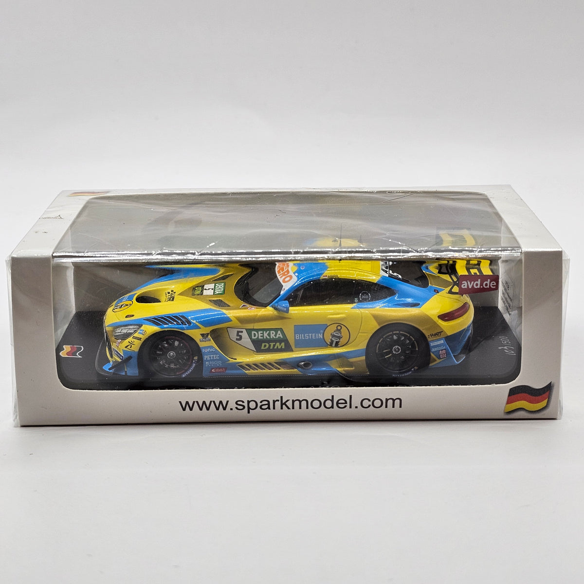 Spark Mercedes-AMG GT3 Evo #5 Team HRT DTM 2021 1/43 Scale