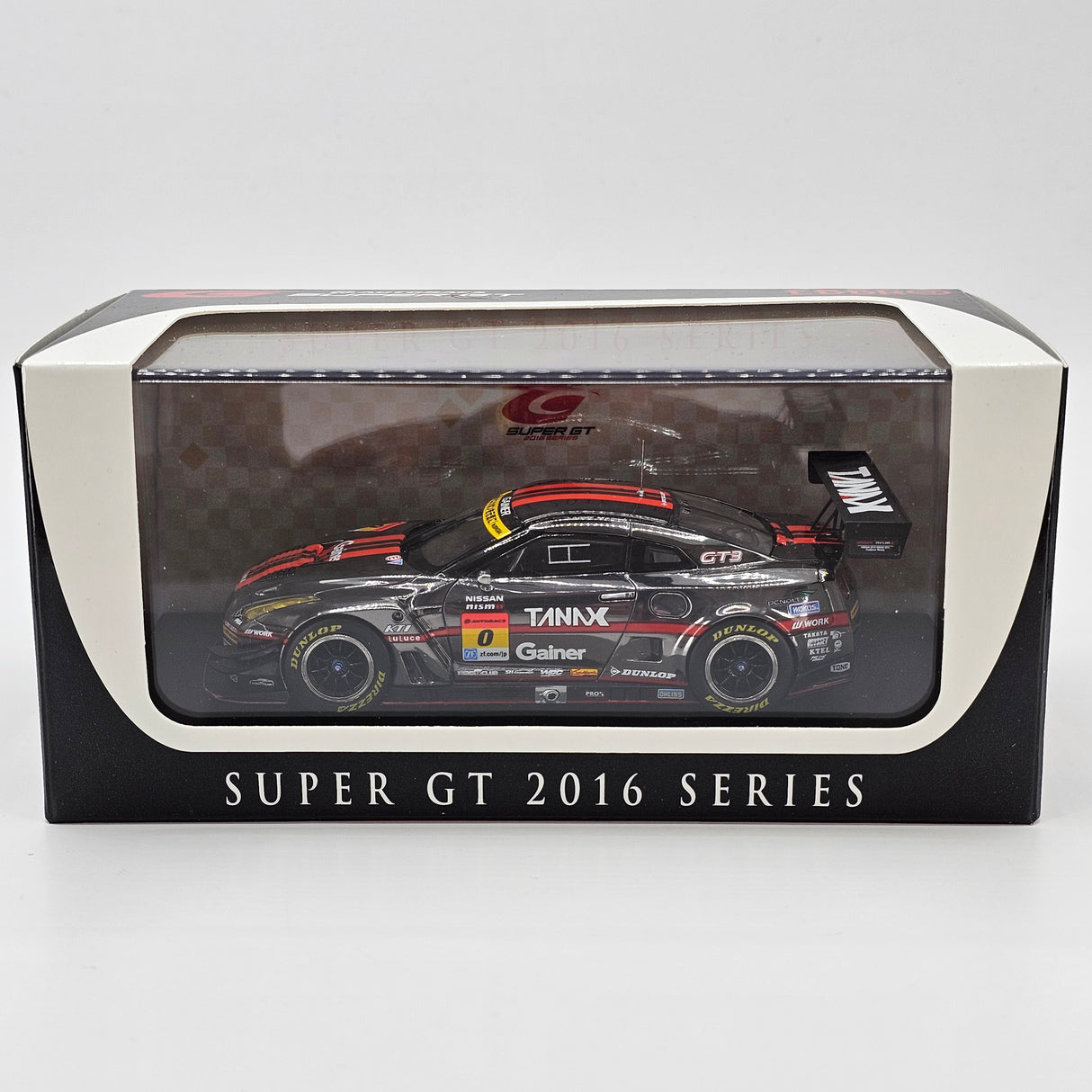EBBRO Nissan GT-R GT3 GT300 #0 GAINER Super GT 2016 1/43 Scale