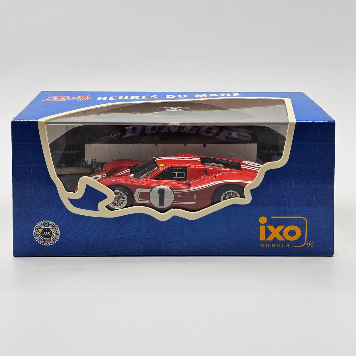 IXO Ford MK IV #1 Ford Motor Company 24Hrs Le Mans 1967 Winner 1/43 Scale