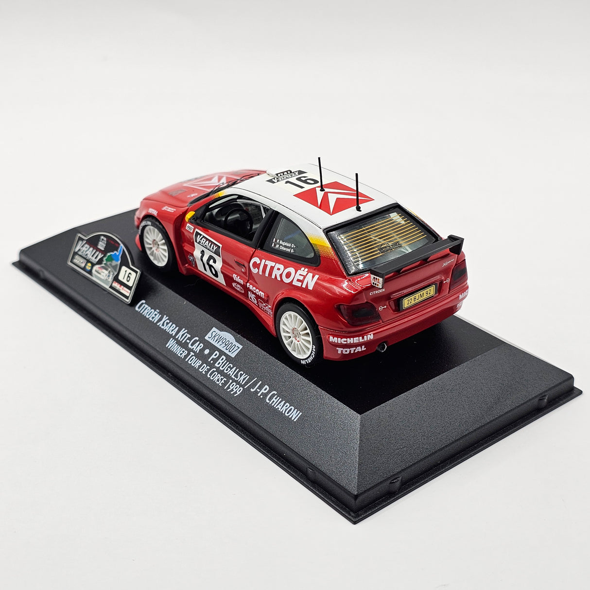 Vitesse Skid Citroen Xsara Kit Car #16 Winner Tour De Corse 1999 1/43 Scale