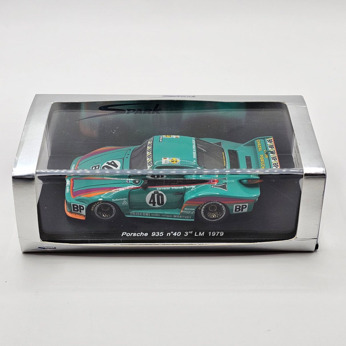 Spark Porsche 935 #40 Porsche Kremer Racing 24Hrs Le Mans 1979 1/43 Scale S2019