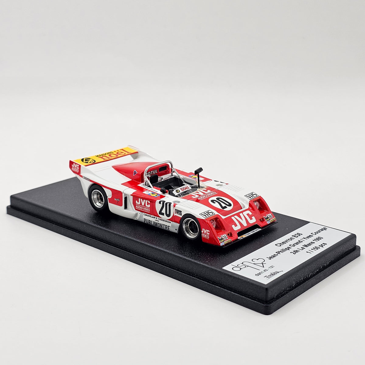 Trofeu DSN Chevron B36 #20 J.-P. Grand 24Hrs Le Mans 1980 1/43 Scale DSN121