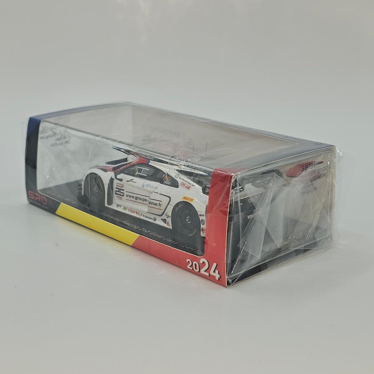 Spark Audi R8 GT3 EVO II #25 Saintéloc Racing 24Hrs Spa 2024 1/43 Scale SB791
